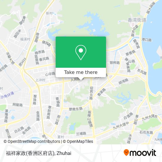 福祥家政(香洲区府店) map