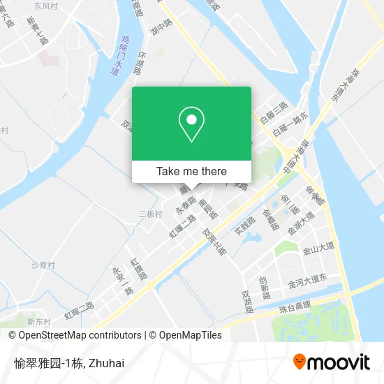 愉翠雅园-1栋 map