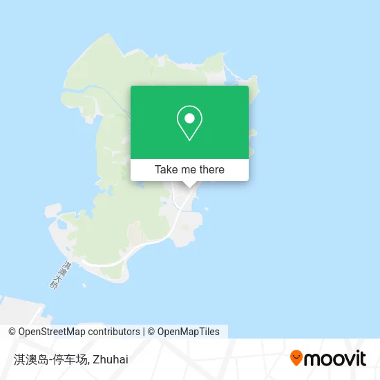 淇澳岛-停车场 map