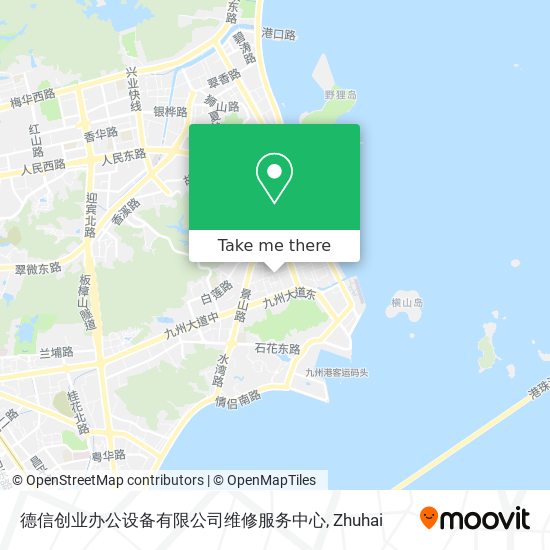 德信创业办公设备有限公司维修服务中心 map