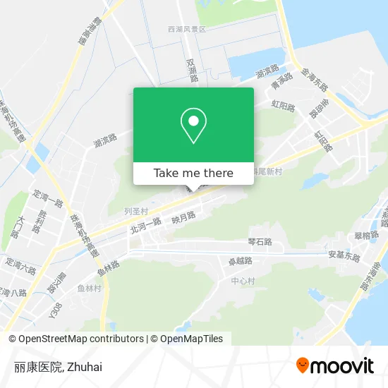 丽康医院 map