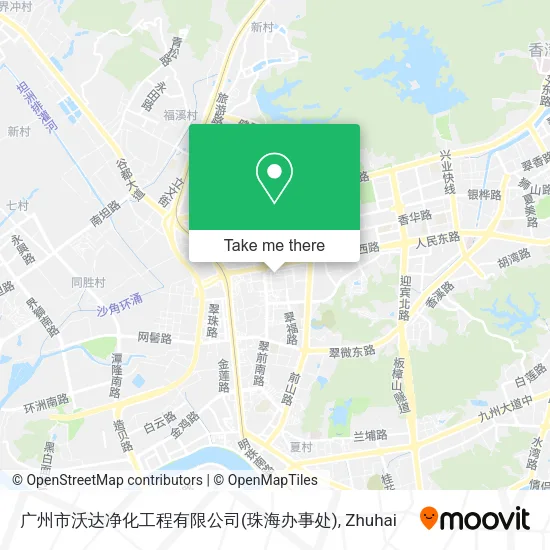 广州市沃达净化工程有限公司(珠海办事处) map
