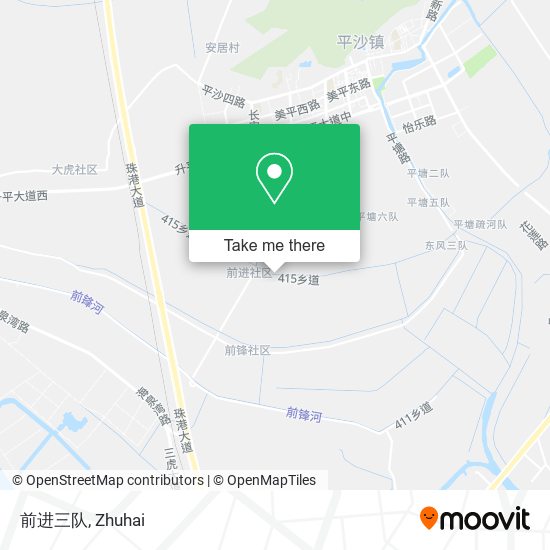 前进三队 map