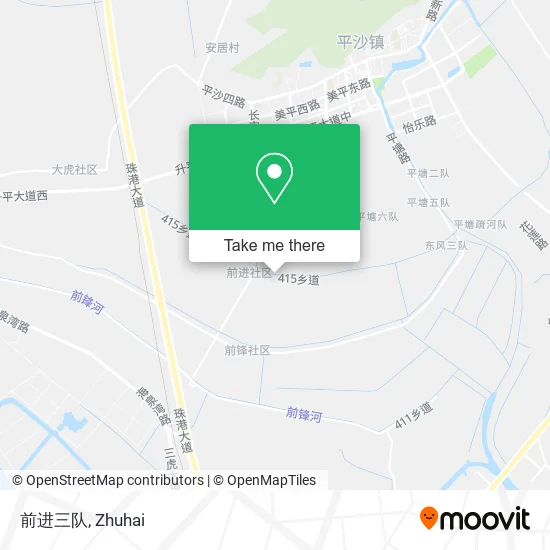 前进三队 map