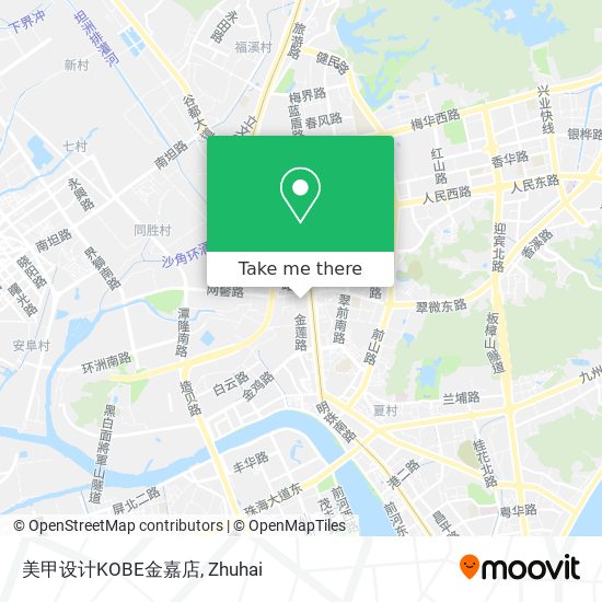 美甲设计KOBE金嘉店 map