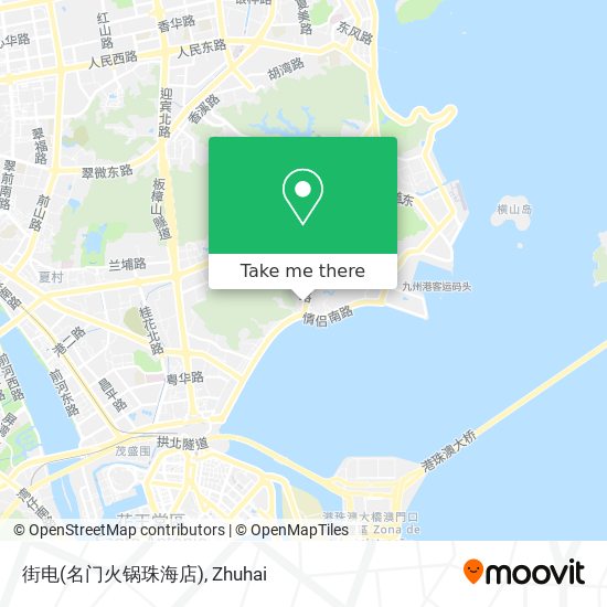 街电(名门火锅珠海店) map