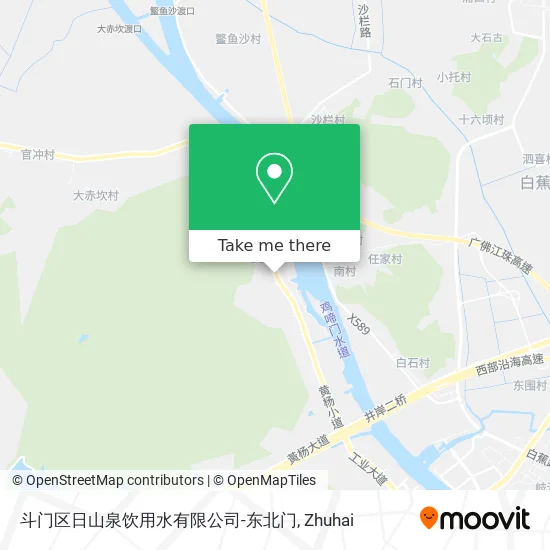 斗门区日山泉饮用水有限公司-东北门 map