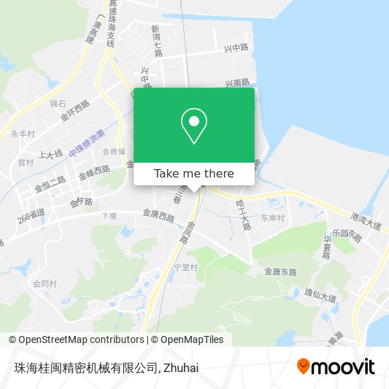 珠海桂闽精密机械有限公司 map