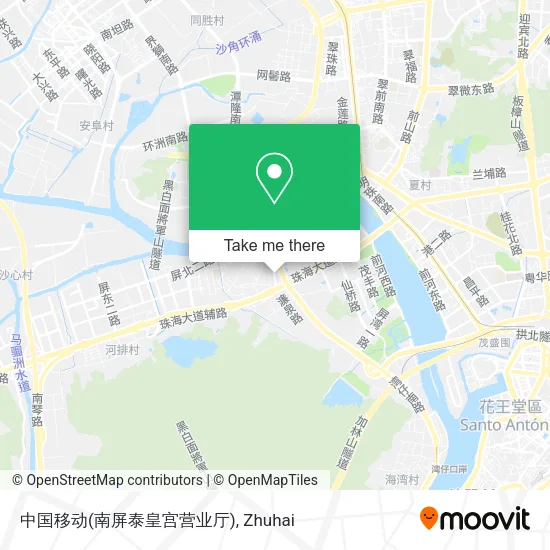 中国移动(南屏泰皇宫营业厅) map