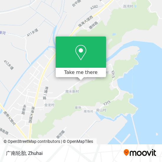 广南轮胎 map