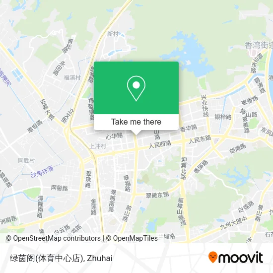 绿茵阁(体育中心店) map