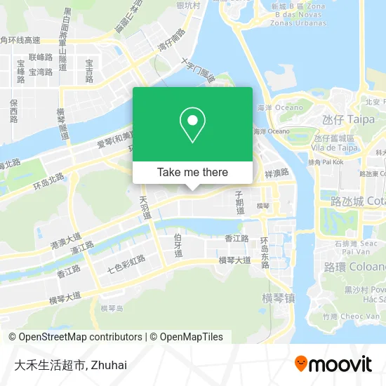 大禾生活超市 map