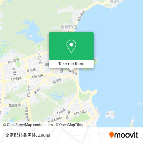 金富郎精品男装 map