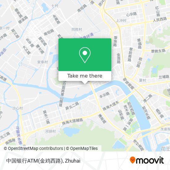 中国银行ATM(金鸡西路) map