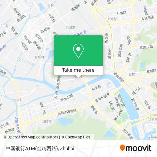 中国银行ATM(金鸡西路) map