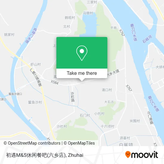 初遇M&S休闲餐吧(六乡店) map