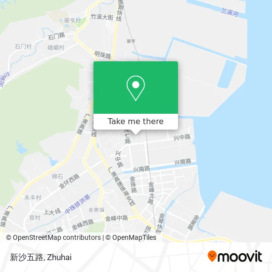 新沙五路 map