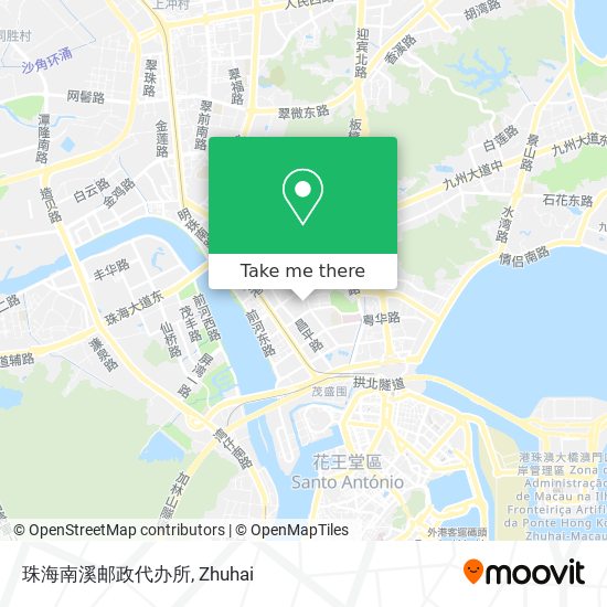 珠海南溪邮政代办所 map
