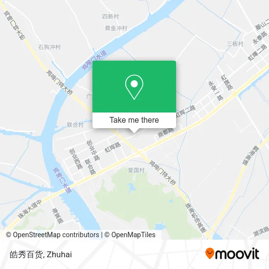 皓秀百货 map