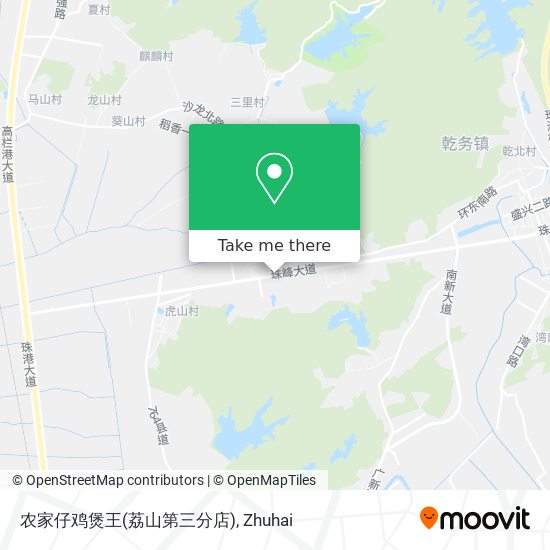 农家仔鸡煲王(荔山第三分店) map