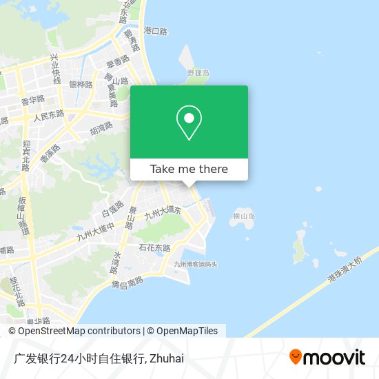 广发银行24小时自住银行 map