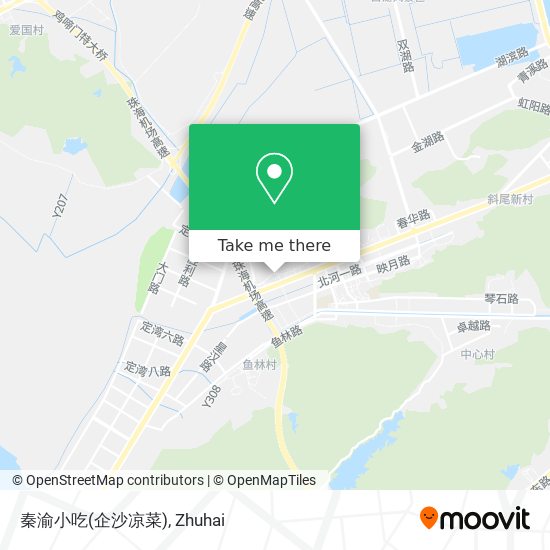 秦渝小吃(企沙凉菜) map
