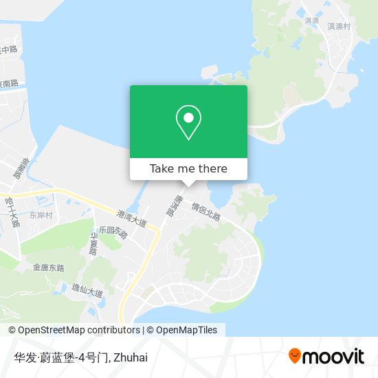 华发·蔚蓝堡-4号门 map