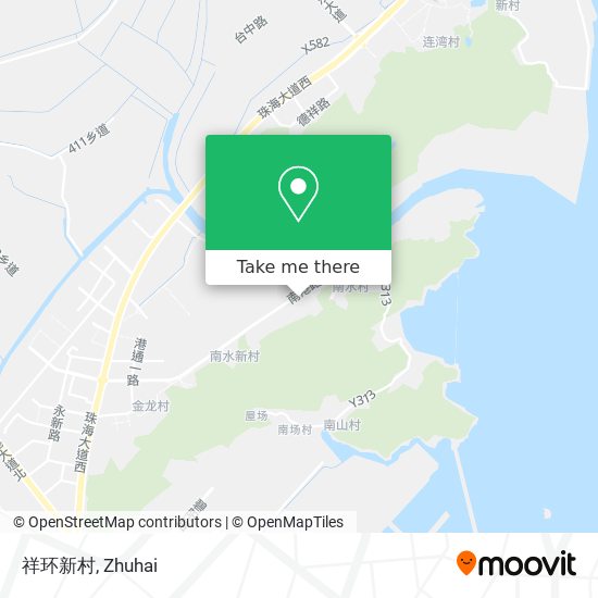 祥环新村 map
