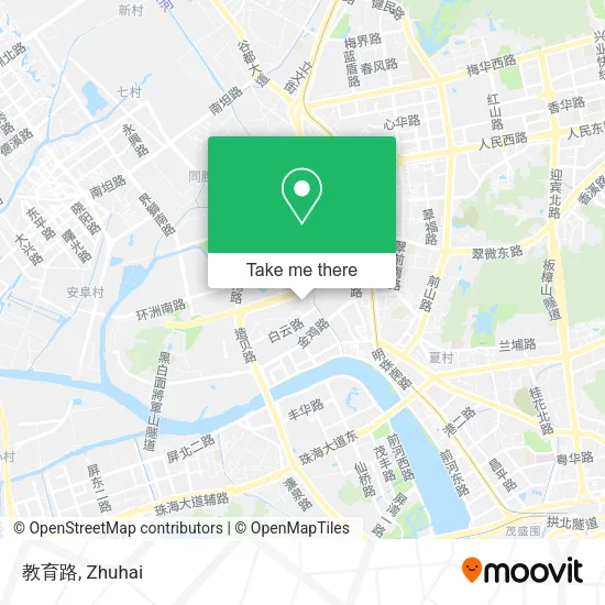 教育路 map