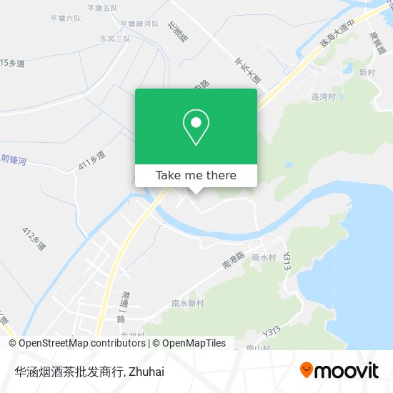 华涵烟酒茶批发商行 map
