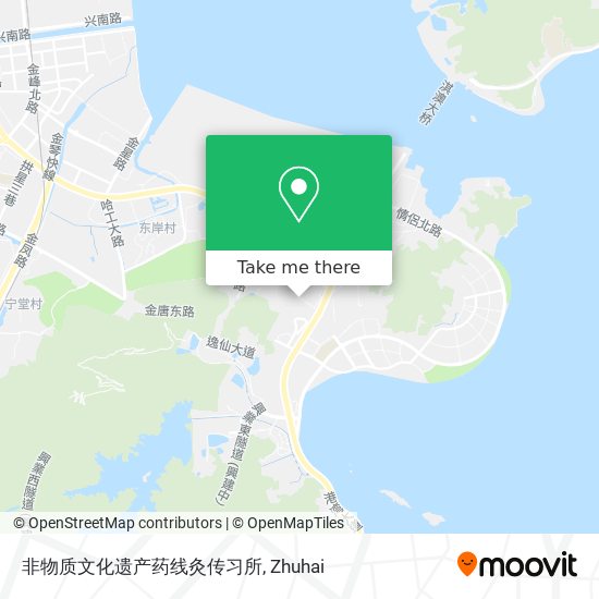 非物质文化遗产药线灸传习所 map