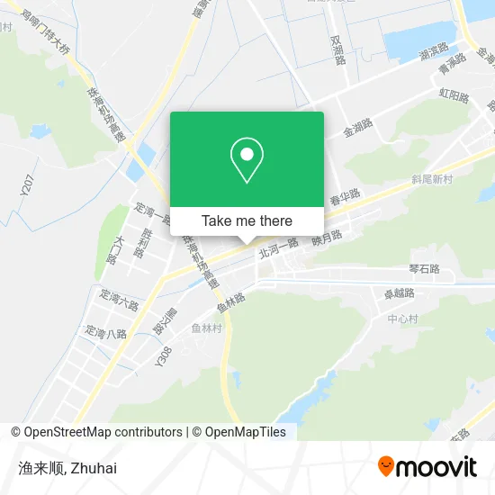 渔来顺 map