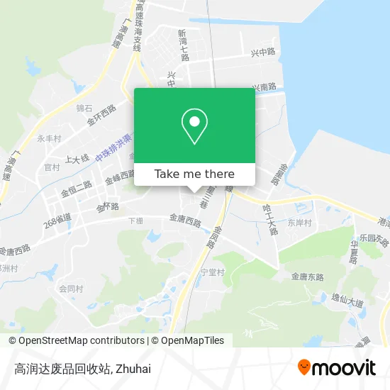 高润达废品回收站 map