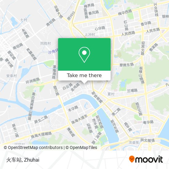 火车站 map