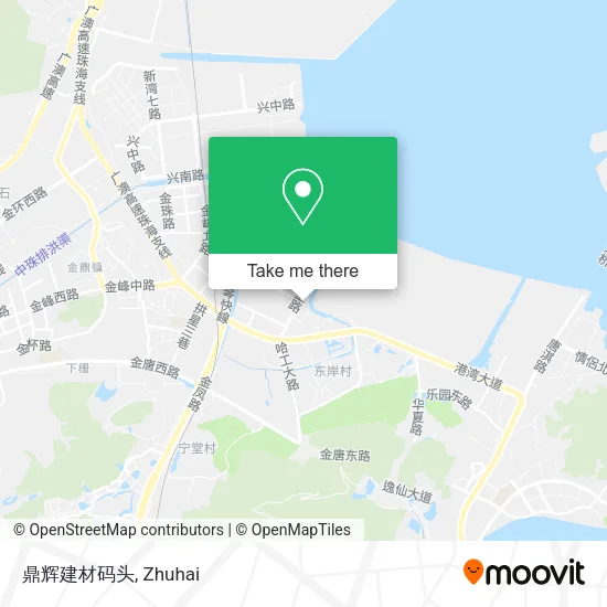 鼎辉建材码头 map