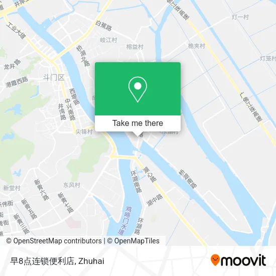 早8点连锁便利店 map