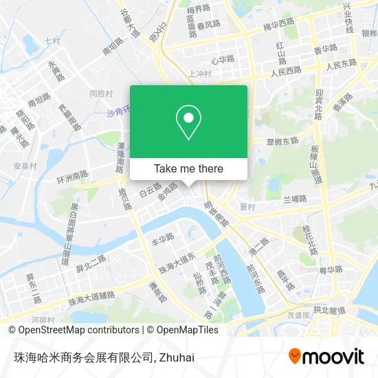 珠海哈米商务会展有限公司 map
