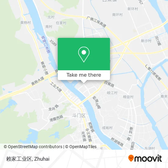 赖家工业区 map