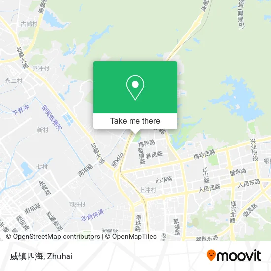 威镇四海 map