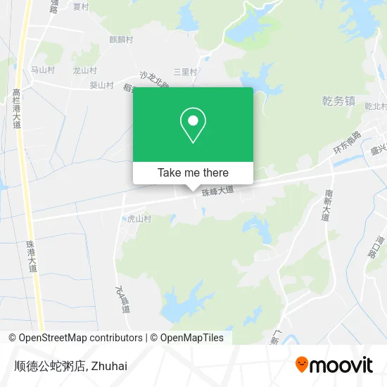 顺德公蛇粥店 map
