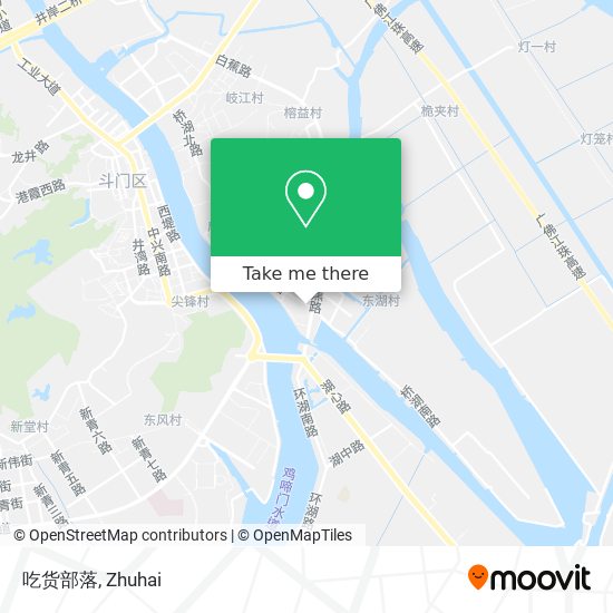 吃货部落 map