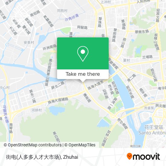 街电(人多多人才大市场) map