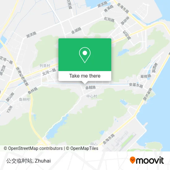 公交临时站 map