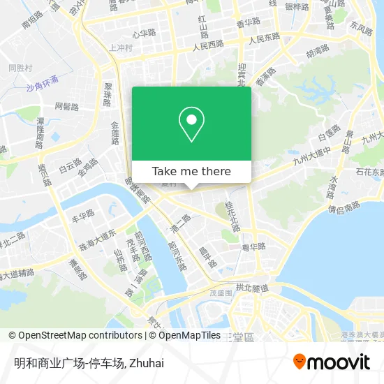 明和商业广场-停车场 map