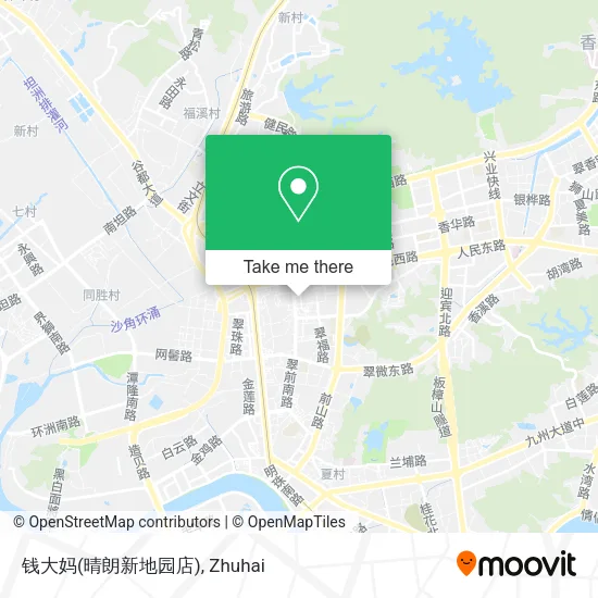 钱大妈(晴朗新地园店) map