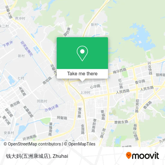 钱大妈(五洲康城店) map