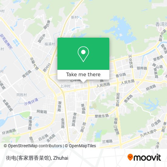 街电(客家唇香菜馆) map