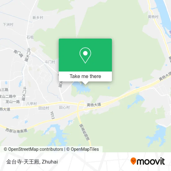 金台寺-天王殿 map