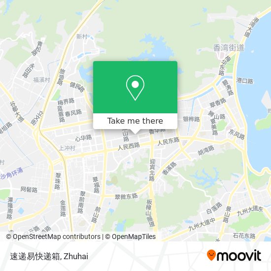 速递易快递箱 map