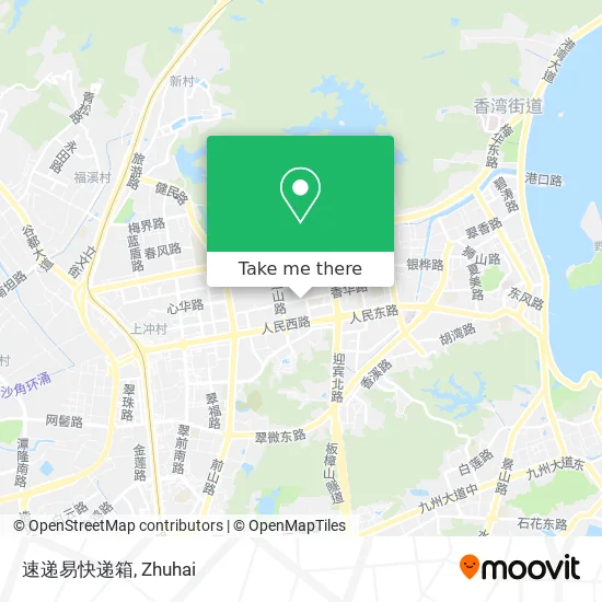 速递易快递箱 map